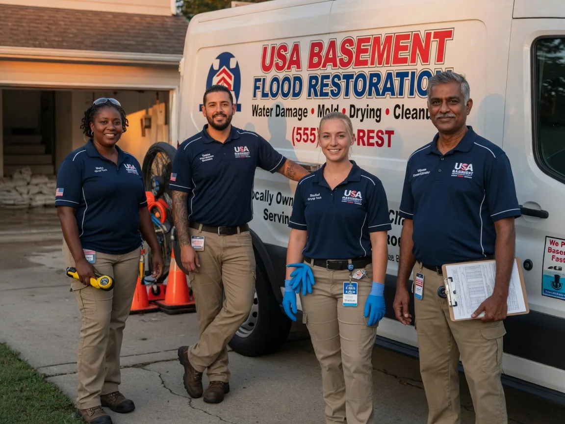 Basement Flood Cleanup company in Central Village, CT